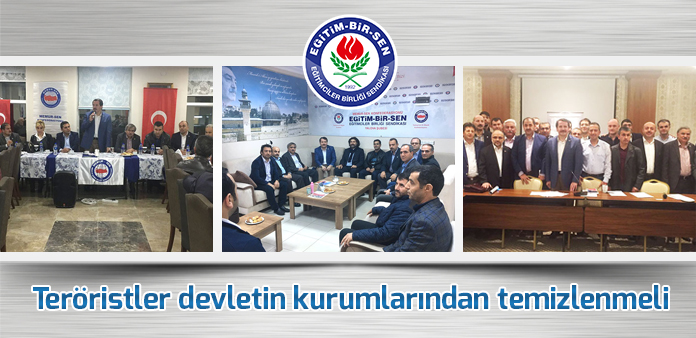 Teröristler devletin kurumlarından temizlenmeli