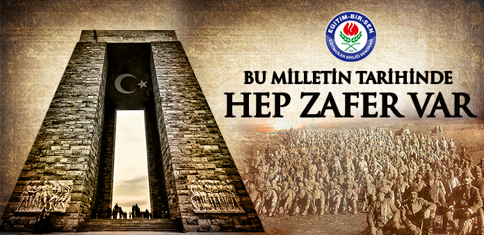 Bu milletin tarihinde hep zafer var  