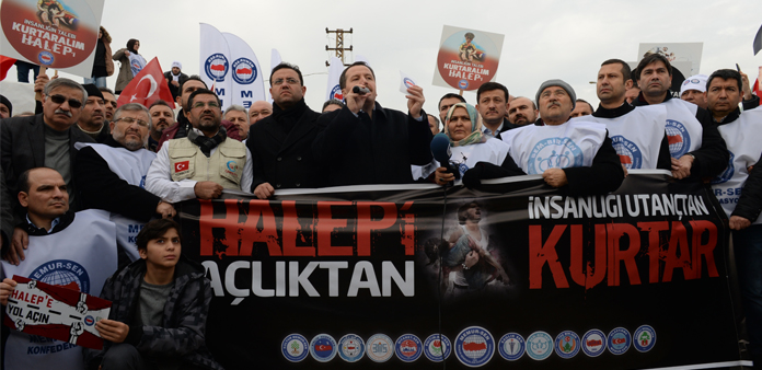 Lanet olsun Halep'te soykırım tezgâhı açanlara