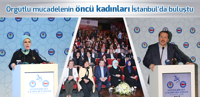 Örgütlü mücadelenin öncü kadınları İstanbul'da buluştu