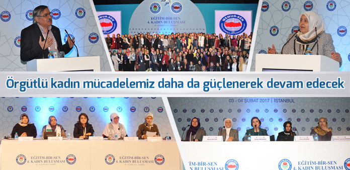 Örgütlü kadın mücadelemiz daha da güçlenerek devam edecek