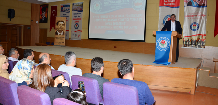 Eğitimcilere enflasyonun üzerinde bir ücret ve refah payı verilmelidir