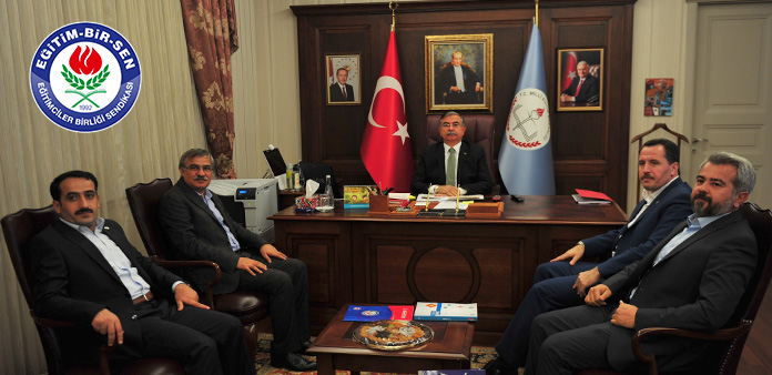Eğitime Bakış raporumuzu Bakan Yılmaz'a takdim ederek, acil çözüm bekleyen sorunları görüştük 