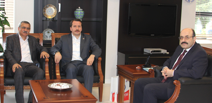 Yükseköğretimde yaşanan sorunları YÖK Başkanı Saraç'a ilettik