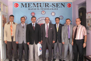 >Il Milli Egitim Müdürü Senol Genç’ten Veda Ziyareti