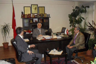 >Il Milli Egitim Müdürü Abdurrahim Köksal’i Ziyaret Ettik