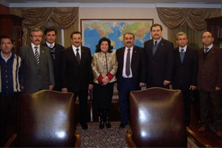 >MEB Müstesari Esengül Civelek’e Ziyaret