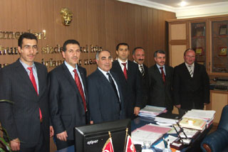 >Milli Egitim Müdürlügü’ne Ziyaret