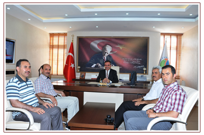 >Ahi Evran Üniversitesi Rektörü Kudret Saylam’a Ziyaret