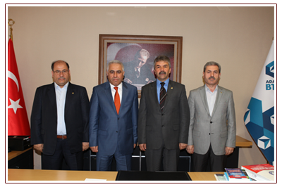 >Bilim ve Teknoloji Üniversitesi Rektörü Ersoy’a Ziyaret