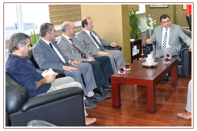 >ÇOMÜ Rektörü Laçiner’e Destek Ziyareti