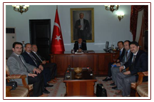 >Eğitimin Sorunları Valiye İletildi