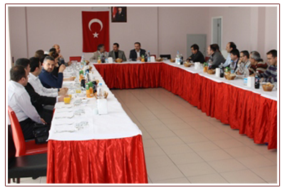 >Endüstri ve Teknik Meslek Lisesi’ndeki Üyelerimizle Buluştuk