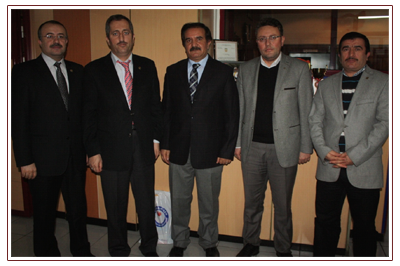 >Gazetecilere Ziyaret