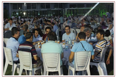 >İftar Programı Nefes Bahçe’de Gerçekleştirildi