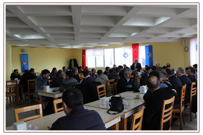 >İl Divan Toplantısı Üniversite, İlçe ve İşyeri Temsilcilerinin Katılımıyla Yapıldı