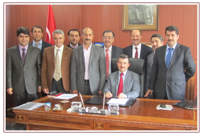 >İl Milli Eğitim Müdürü Fatih Başak’a Ziyaret