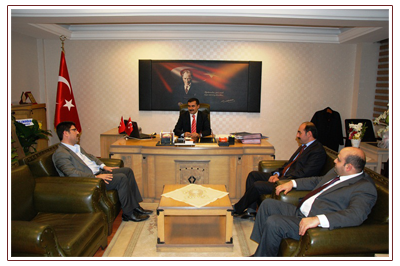 >İl Milli Eğitim Müdürü Metin İlci’ye Ziyaret