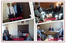 >İlçe Milli Eğitim Müdürlerine Ziyaret