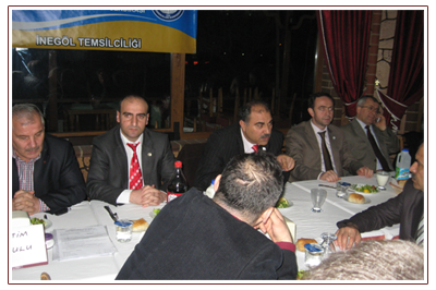 >İnegöl Temsilciliğimiz, İşyeri Temsilcileri ve Yöneticilerle Buluştu