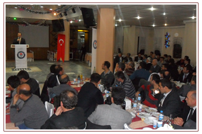 >İşyeri Temsilcileri İstişare Toplantısı Öğretmenevinde Yapıldı