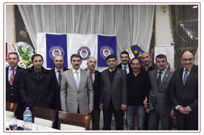 >Kafkas Üniversitesi Yeni Yönetimi Üyelerle Buluştu