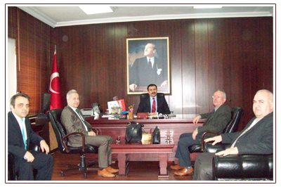 >Mamak Kaymakamı Ertuğrul Kılıç’a Ziyaret