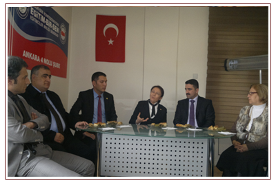 >Milletvekili Şanlı’dan Ziyaret