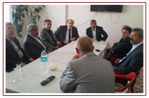 >Milletvekillerinden Ziyaret