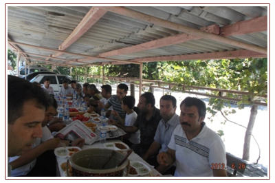 >Oğuzlar’daki Üyelerimizle Piknikte Buluştuk