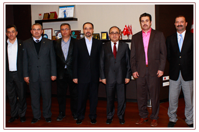 >Pamukkale Üniversitesi Rektörü Hüseyin Bağcı’ya Ziyaret