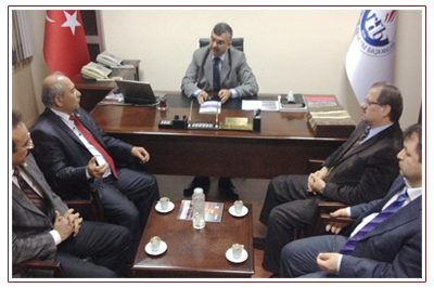 >Rehberlik ve Denetim Başkanı Hüseyin Acır’a Ziyaret