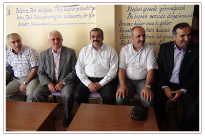 >Şehit Aileleri Derneğine Ziyaret