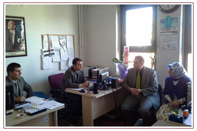 >Üniversite Temsilciliğimizden Ziyaret