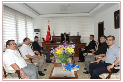 >Vali Yılmaz’a Ziyaret