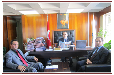 >YURTKUR Bölge Müdürü Karaca Ziyaret Edildi