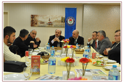 >Yerel Gazete Temsilcileri Ziyaret Edildi