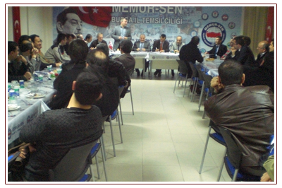 >Yıldırım İşyeri Temsilcileri Toplantısı Yapıldı