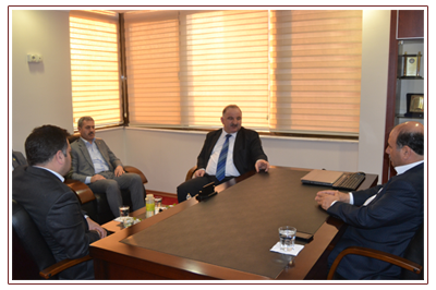 >Yüreğir Kaymakamı Turgut Subaşı’dan Ziyaret