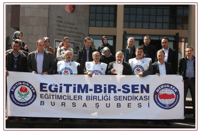 >Zorunlu Atamaya Karşı Eylem