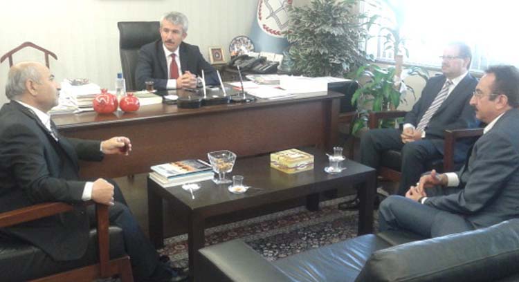 >Sorunlar MEB Müsteşar Yardımcısı Balcı'ya İletildi 