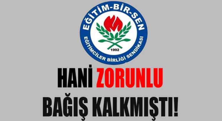 >'Zorunlu Bağış'a İtiraz Ettik 