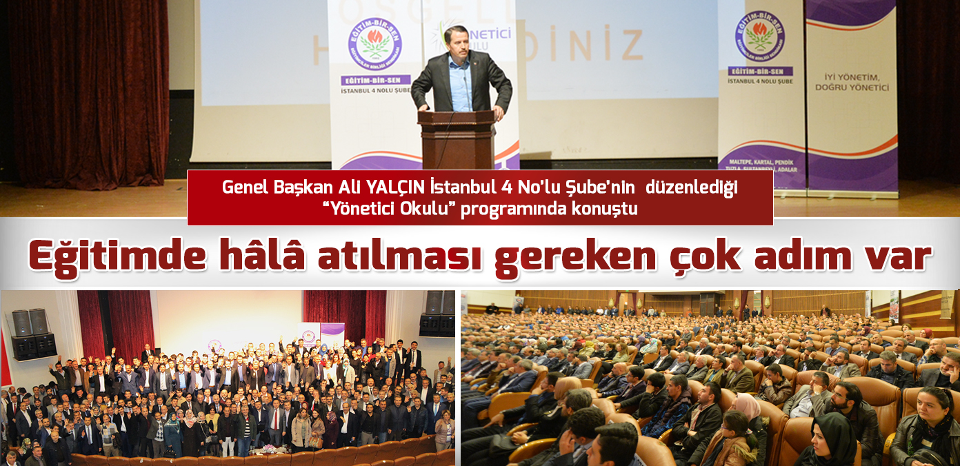 Eğitimde hâlâ atılması gereken çok adım var